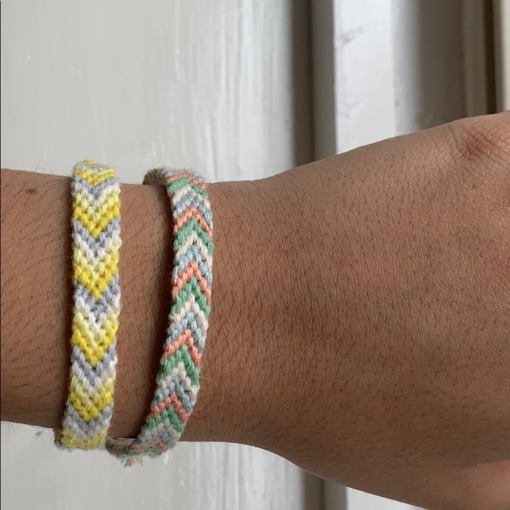 handmade thread bracelets